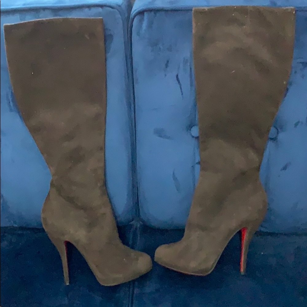 Christian Louboutin knee boots (no box, no bag)